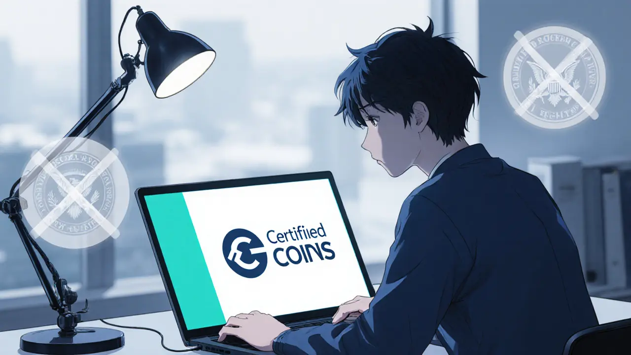 Certified Coins: analyse d’un échange crypto inexistant et guide de prévention
