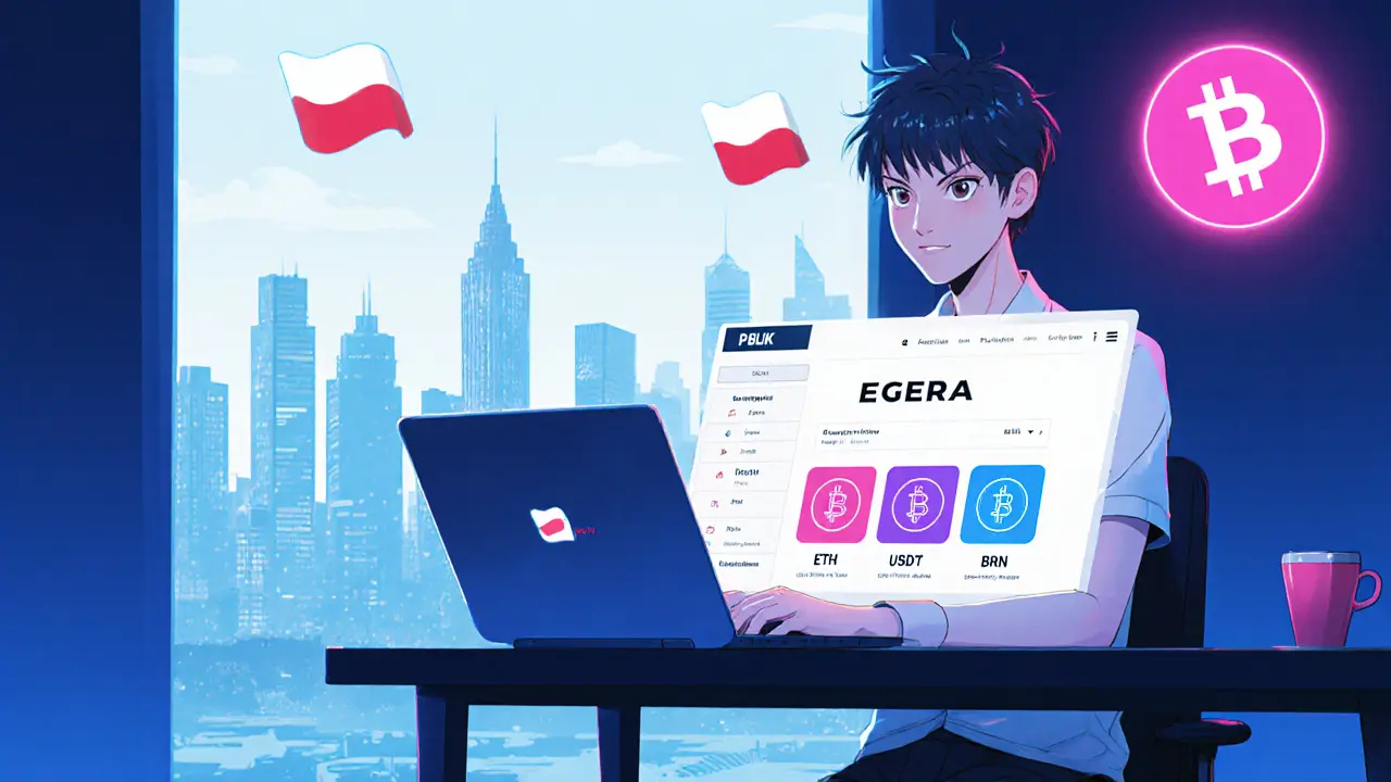 EGERA: revue complète de l'échange crypto polonais