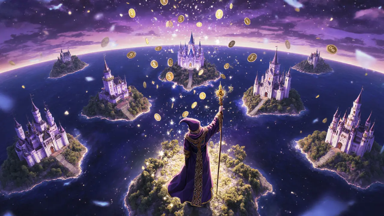 Tout savoir sur l'airdrop Wizard's Rainfall de MagicCraft (MCRT)