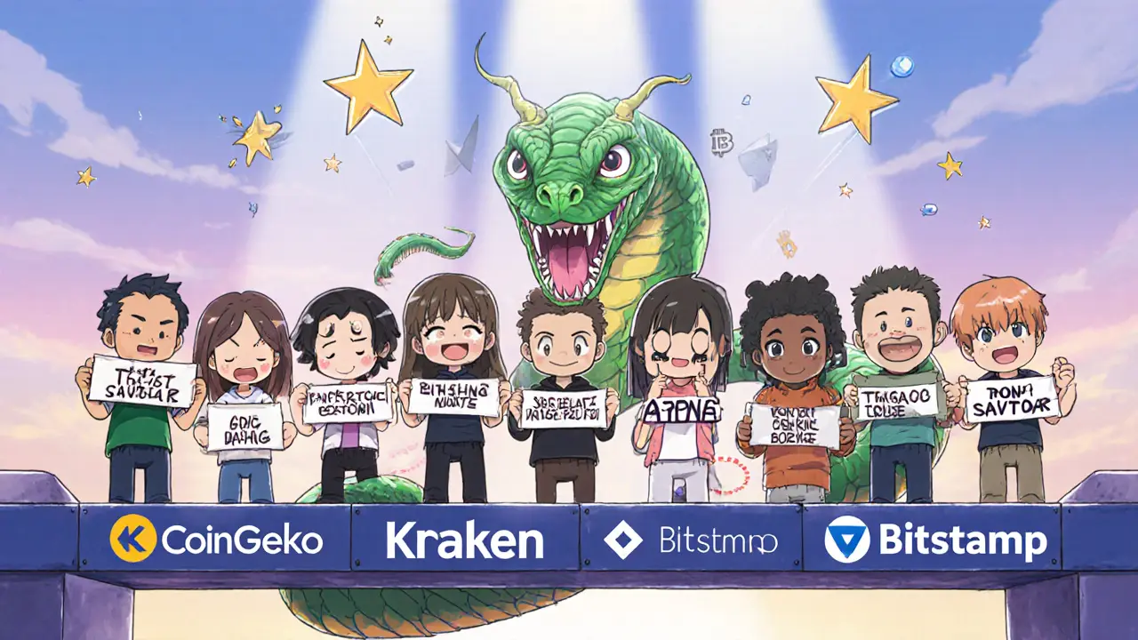 Des utilisateurs alertent contre Savitar sur un pont de plateformes fiables, tandis qu&#039;un serpent de phishing les menace.