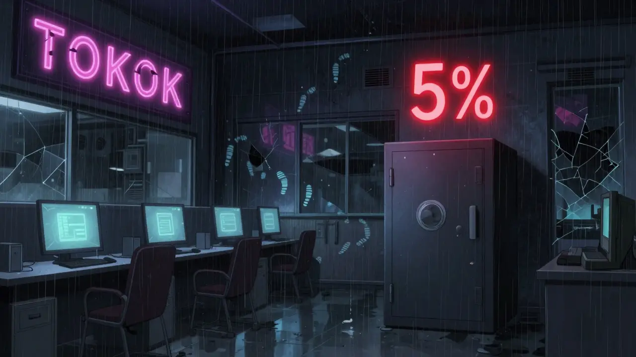 TOKOK crypto exchange review : pourquoi éviter cette plateforme fermée depuis 2022