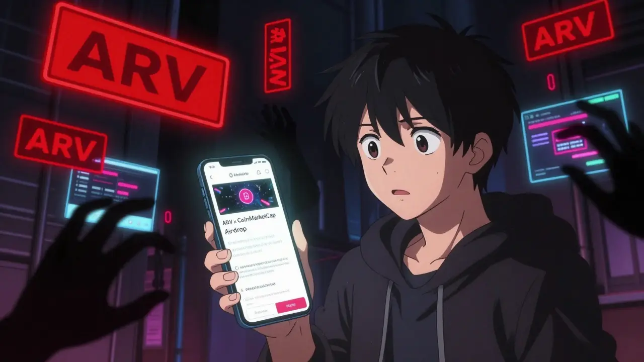 Ariva (ARV) et CoinMarketCap : ce qu'il faut savoir sur l'airdrop prétendu