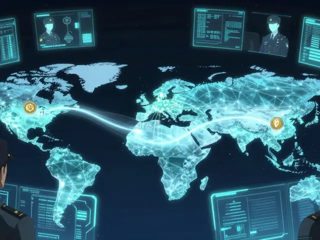 Surveillance transfrontalière des cryptomonnaies par les autorités internationales