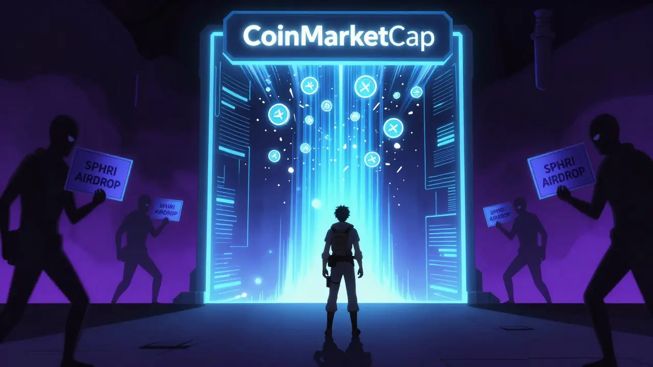 SPHRI Spherium Airdrop sur CoinMarketCap : Tout ce que vous devez savoir en 2026