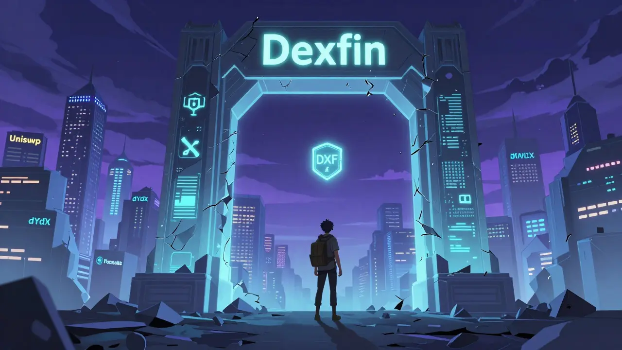 Dexfin crypto exchange review : un échange décentralisé peu fiable en 2026