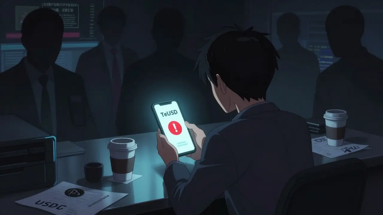 Qu'est-ce que la cryptomonnaie TeUSD (TEUSD) ?
