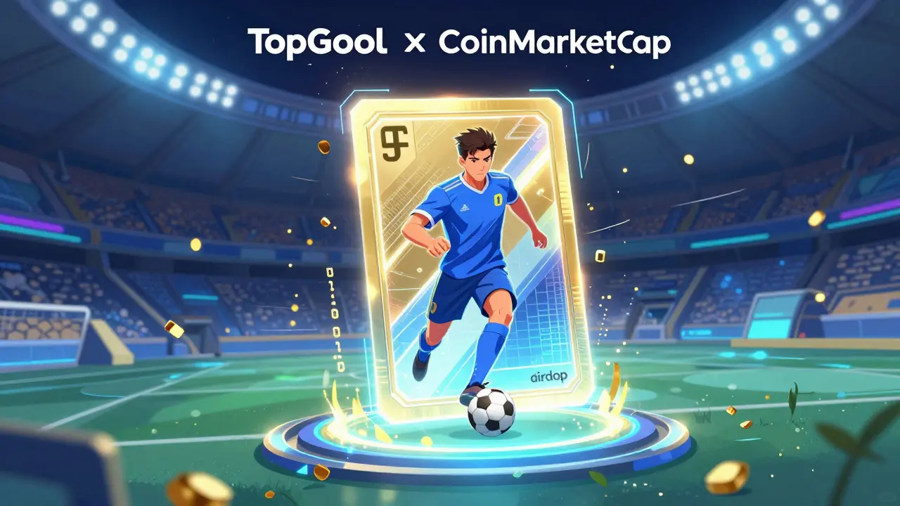 TopGoal x CoinMarketCap : Tout savoir sur l'airdrop de NFTs GOAL