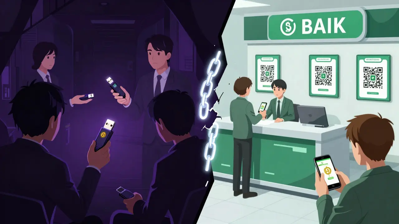 Contraste entre échanges crypto clandestins et paiements numériques légaux au Vietnam