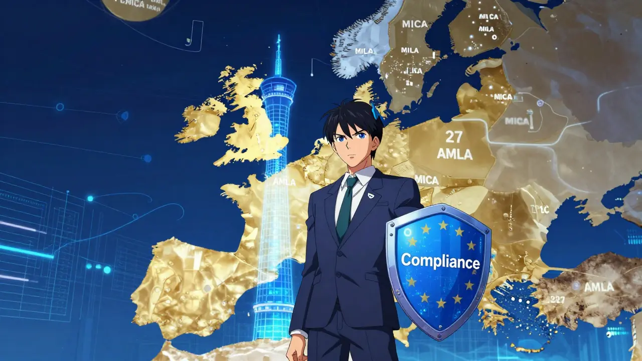 Exigences AML pour les entreprises crypto en UE : Guide complet MiCA et AMLA (2026)