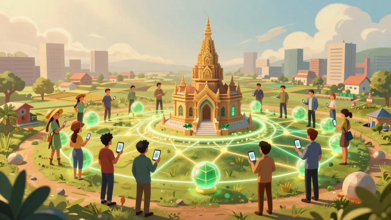Réseau Bakong connectant les citoyens cambodgiens via la blockchain