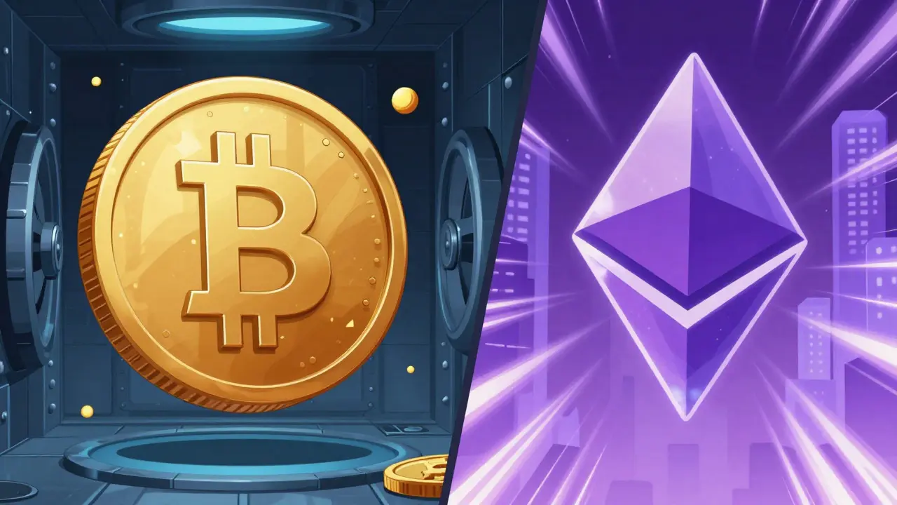 Bitcoin vs Ethereum : Comparatif du temps de bloc en 2026