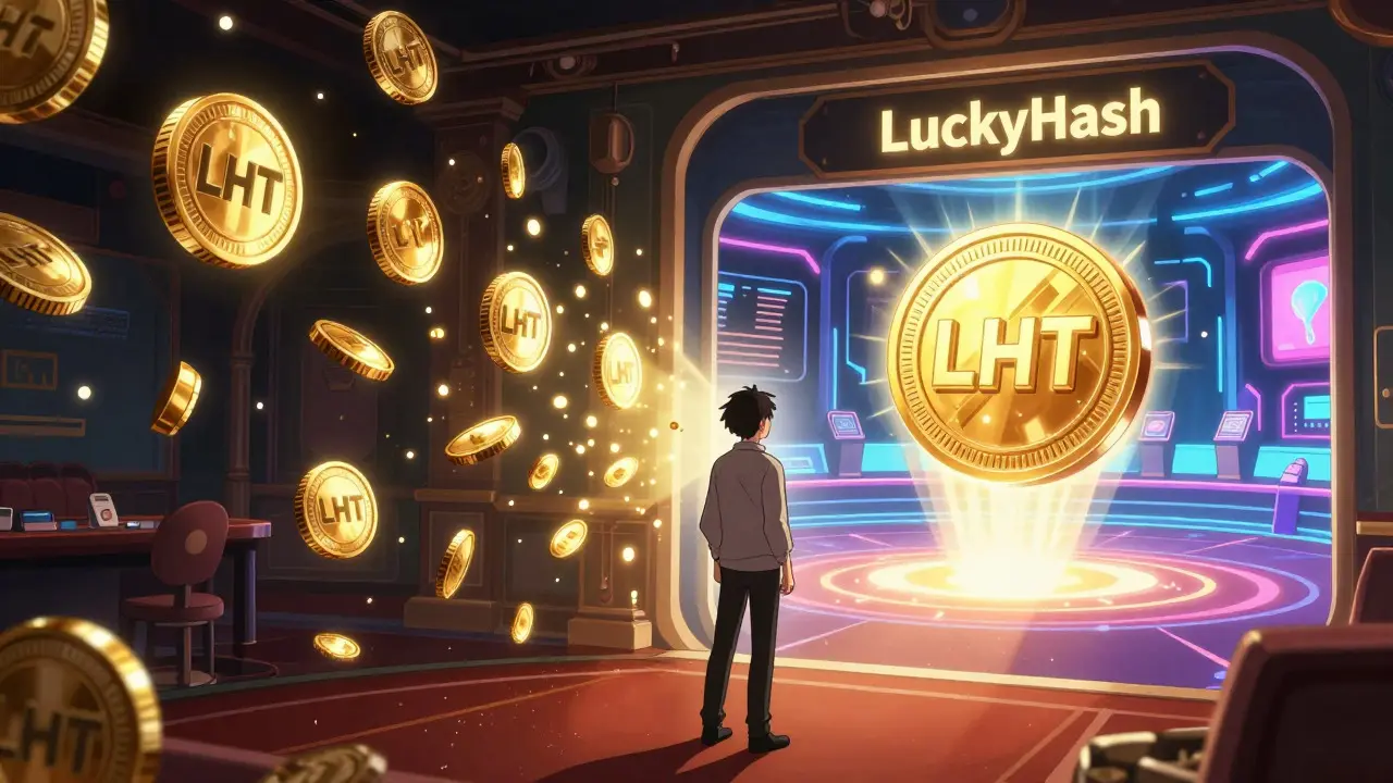 Transformation de jetons CSC en nouveaux tokens LHT LuckyHash