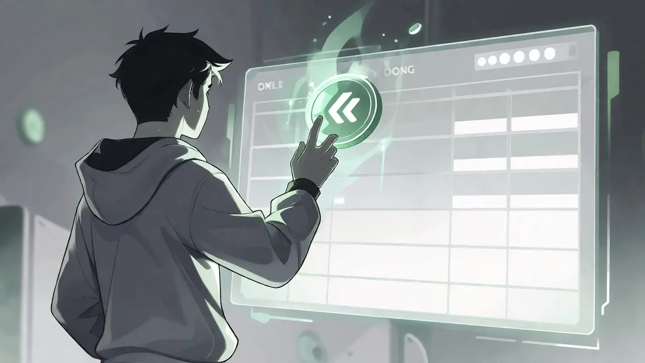 Trader devant une interface DEX sans liquidité