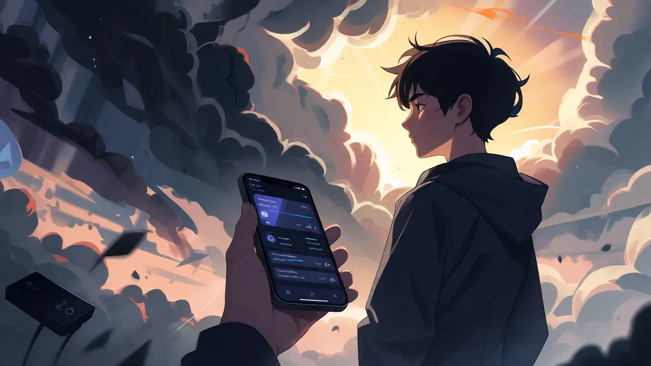 Personnage anime face aux risques réglementaires et au potentiel futur de PRIVATEUM GLOBAL.